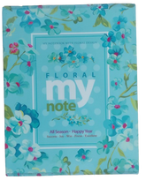 Class Note Book PP Jacket Fancy Floral F17 -10 x 8 '' , 80 Sheets